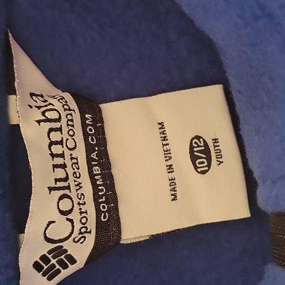 COLUMBIA Boy's fleece jacket size Youth 10-12 - Picture 7 of 7